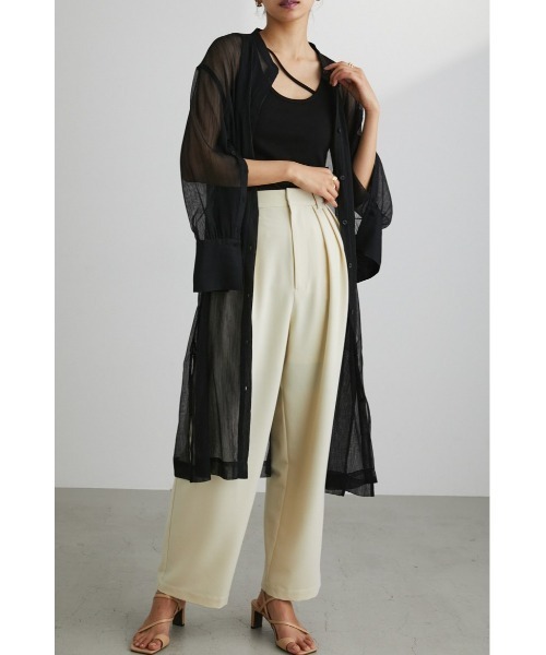 「STYLEMIXER」 長袖ブラウス FREE ベージュ レディース_画像3