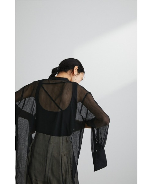 「STYLEMIXER」 長袖ブラウス FREE ベージュ レディース_画像10