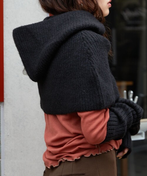 「FREAK'S STORE」 スヌード ONE SIZE ベージュ レディース_画像2