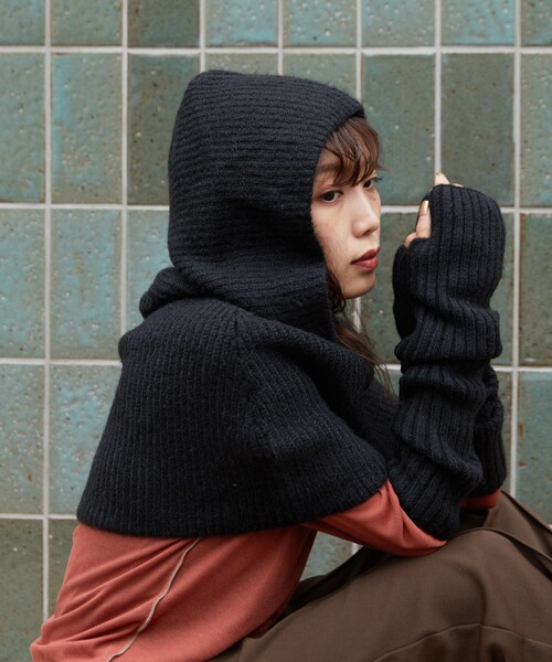 「FREAK'S STORE」 スヌード ONE SIZE ベージュ レディース_画像6