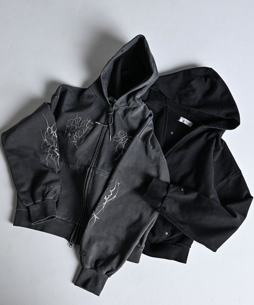 ADRER（アドラー） パーカー Detachable Fur Short Full-Zip Parkar