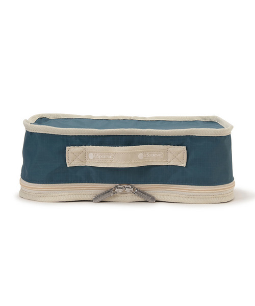 旅行 PACKING POUCH SET ブルーインディゴ/ベージュの画像