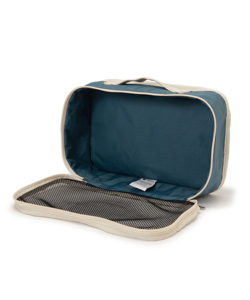 旅行 PACKING POUCH SET ブルーインディゴ/ベージュの画像