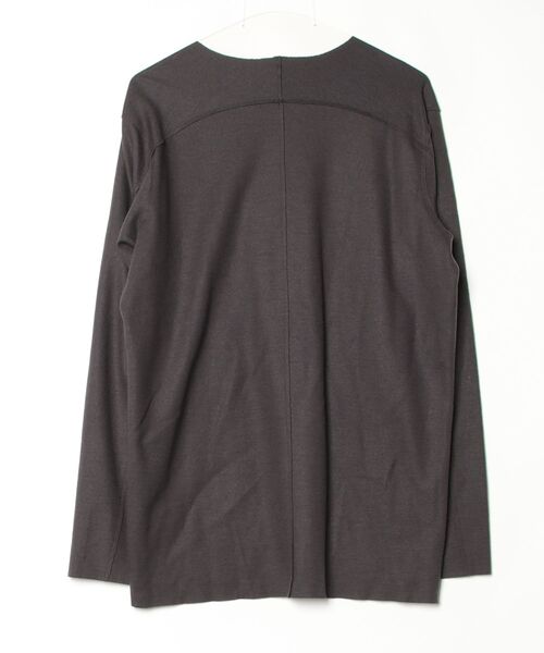 「ATTACHMENT」 長袖Tシャツ 2 ブラウン メンズ_画像2
