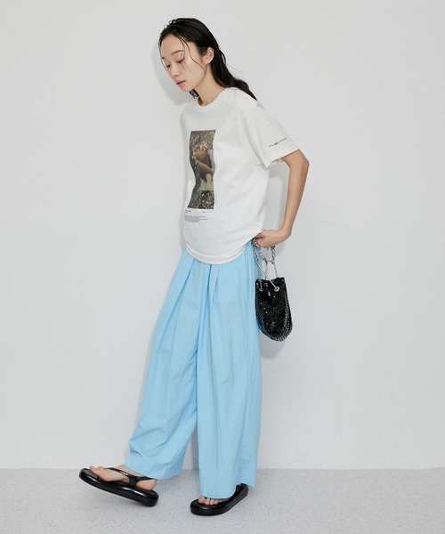 「JANE SMITH / JOHN SMITH」 半袖Tシャツ X-SMALL ホワイト レディース_画像3