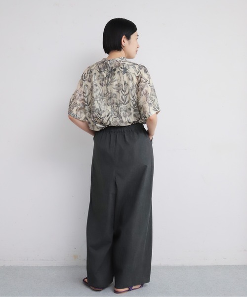 NOMBRE IMPAIR（ノンブルアンペール） ブラウス シャツ 半袖 ビッグ
