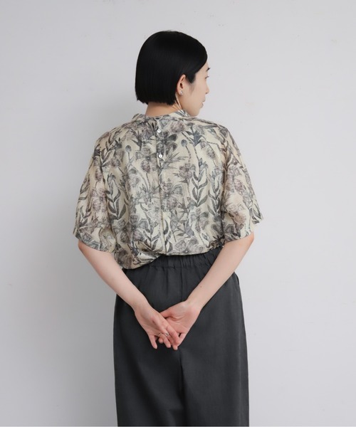 NOMBRE IMPAIR（ノンブルアンペール） ブラウス シャツ 半袖 ビッグ