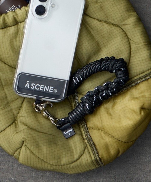 A SCENE（エーシーン） スマホショルダー DESIGN PARACORD MINI STRAP