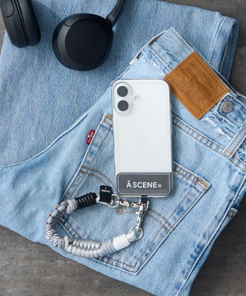 A SCENE（エーシーン） スマホショルダー DESIGN PARACORD MINI STRAP