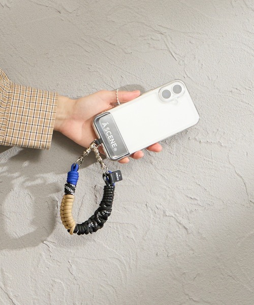 A SCENE（エーシーン） DESIGN PARACORD MINI STRAP デザイン パラ