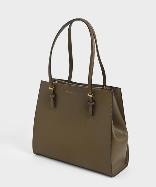 Calla カルラ トートバッグ - エスプレッソブラウン | CHARLES & KEITH
