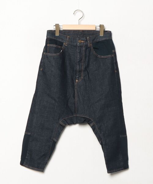 FRAPBOIS(フラボア) サルエルデニムパンツ 0 ネイビー FRAPBOIS(フラボア) サルエルデニムパンツ 0 ネイビー