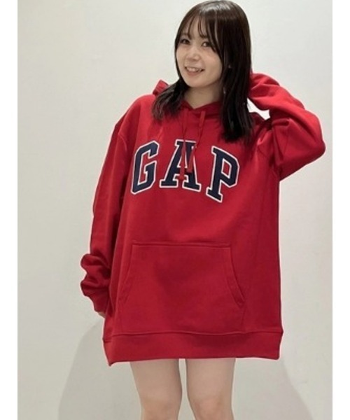 GAP（ギャップ） プルオーバーパーカー S レッド メンズ : ZOZOTOWN