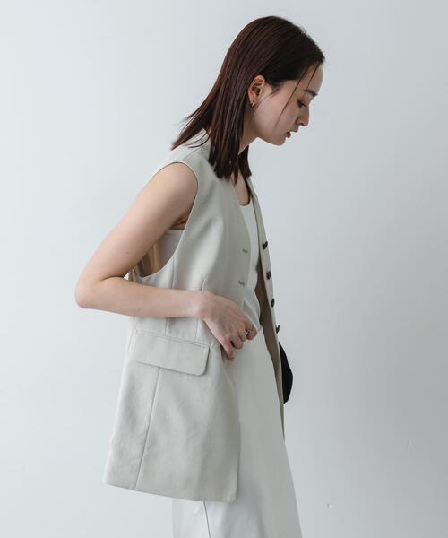 SENSE OF PLACE by URBAN RESEARCH ベスト ジレ 「UR TECH DRYLUXE