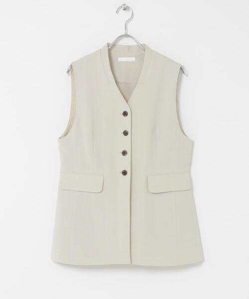 専用ARTS&SCIENCE リネン ベスト ジレ SENSE OF PLACE by URBAN RESEARCH ベスト ジレ 「UR TECH DRYLUXE