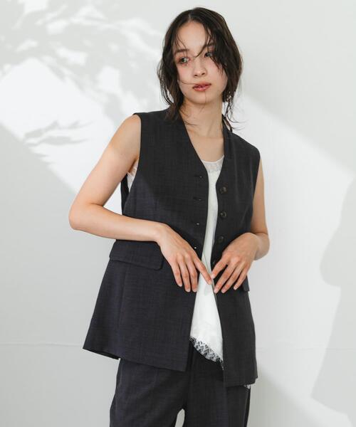 SENSE OF PLACE by URBAN RESEARCH ベスト ジレ 「UR TECH DRYLUXE
