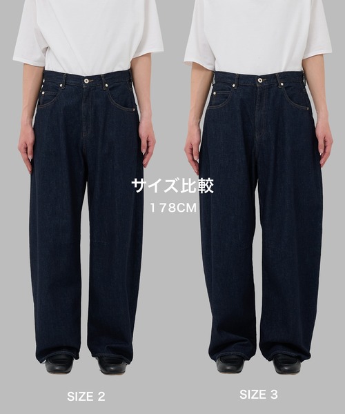 ジーンズ 「STUDIOUS」Barrel Denim pants メンズ_7