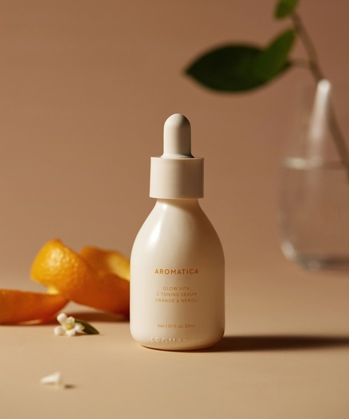 AROMATICA クレンジング グロービタCトーニングセラムオレンジ＆ネロリ 