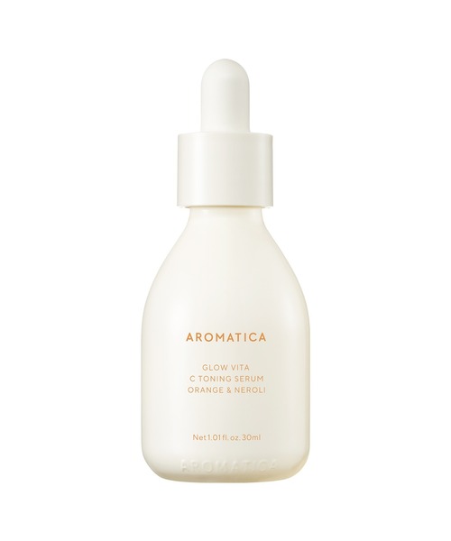 AROMATICA クレンジング グロービタCトーニングセラムオレンジ＆ネロリ 
