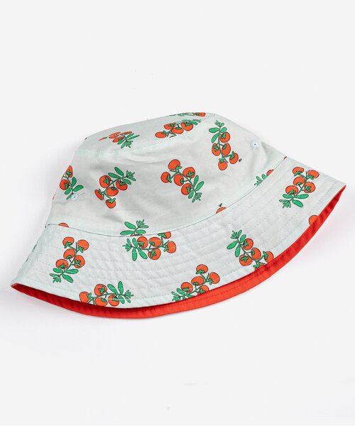 帽子 ハット 総柄Juicy Tomatoes rev hat「キッズ」 キッズ 子供 男の子 女の子の画像
