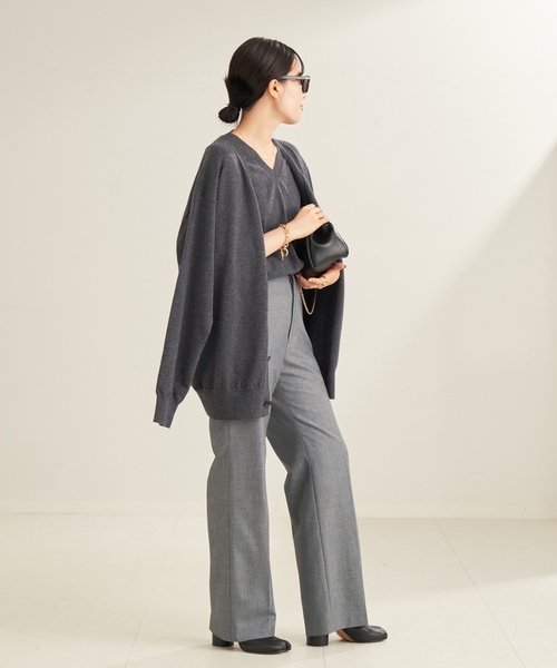 「Plage」 パンツ 36 グレー レディース
