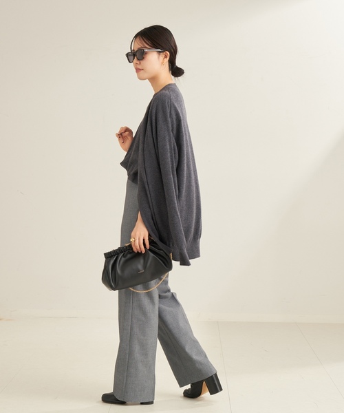 「Plage」 パンツ 36 グレー レディース