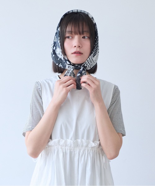bulle de savon（ビュルデサボン） スカーフ バンダナ patchwork
