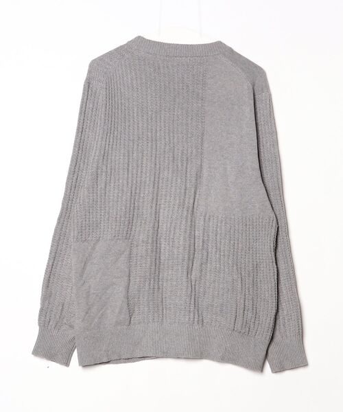 「AKM Contemporary」 長袖ニット X-LARGE グレー メンズ_画像2