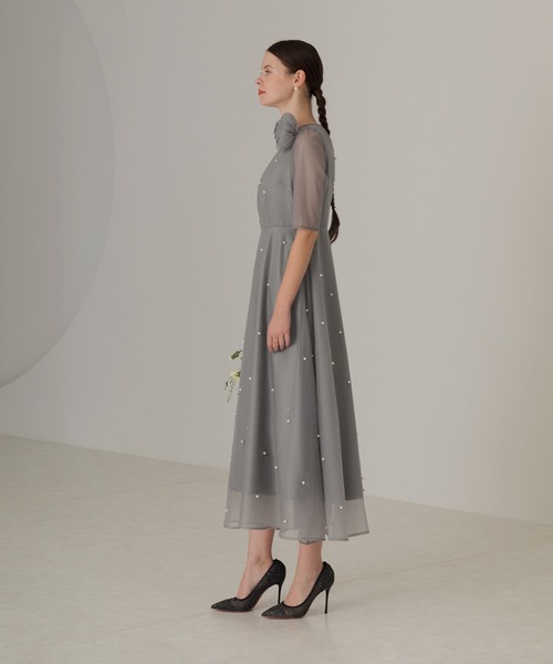 「Leja」 コンビワンピース MEDIUM ブルー レディース