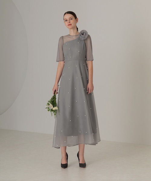 「Leja」 コンビワンピース MEDIUM ブルー レディース