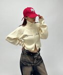 「WHOS WHO gallery」 ニットカ...の詳細画像1