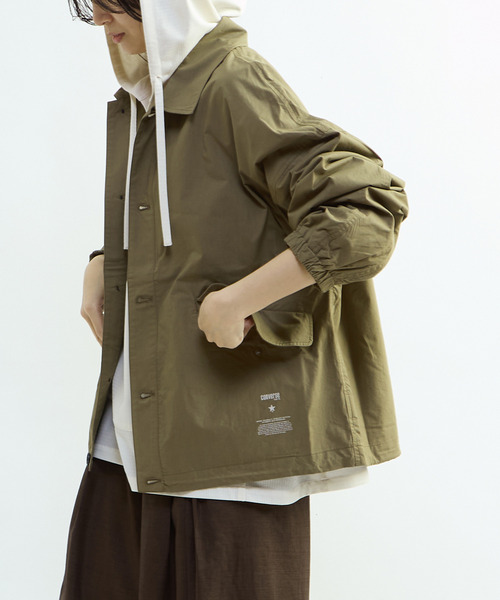 CONVERSE TOKYO ブルゾン アウター SPINDLE LOGO PRINT BLOUSON