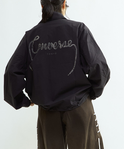 CONVERSE TOKYO ブルゾン アウター SPINDLE LOGO PRINT BLOUSON