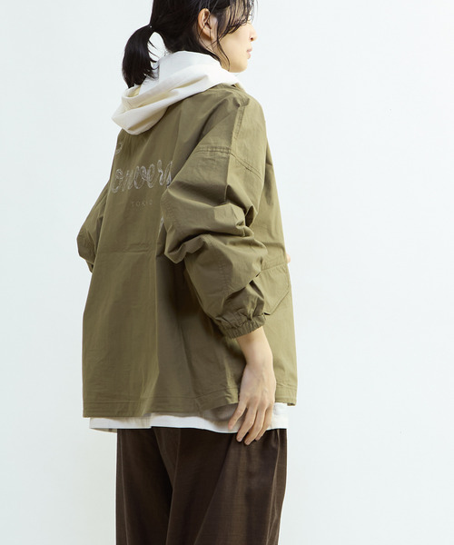 CONVERSE TOKYO ブルゾン アウター SPINDLE LOGO PRINT BLOUSON