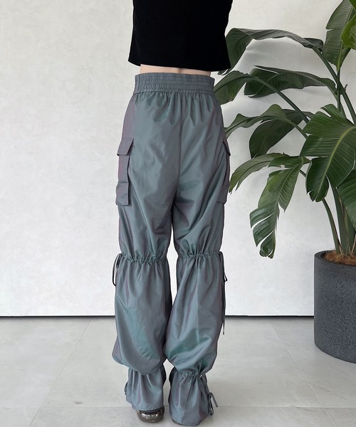 「musubore」 パンツ 0 ブラック レディース_画像3