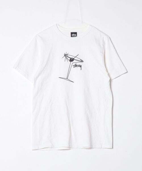 STUSSY（ステューシー） 半袖Tシャツ S ホワイト メンズ : ZOZOTOWN