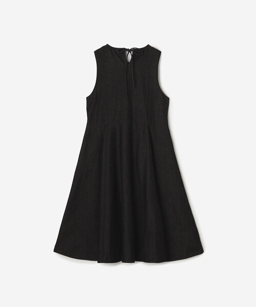 「Bshop」 ノースリーブワンピース ONE ブラック レディース_画像3