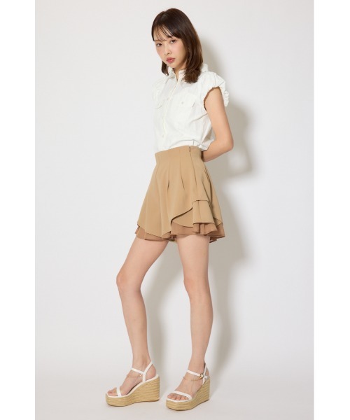 ブラウス シャツ 「AKB48 行天友莉奈さん着用」バルーンスリーブポケットブラウス　春服 夏服 レディース | rienda | 16