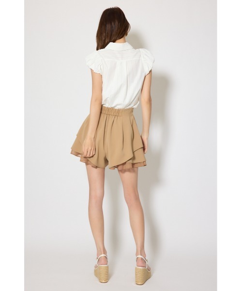 ブラウス シャツ 「AKB48 行天友莉奈さん着用」バルーンスリーブポケットブラウス　春服 夏服 レディース | rienda | 17