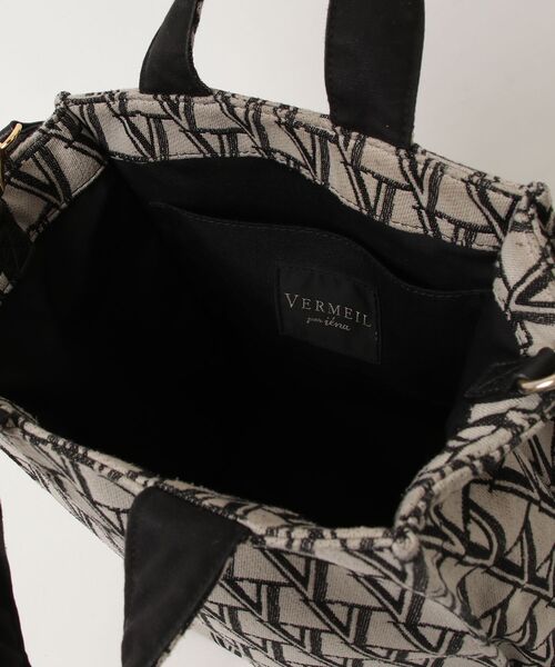「VERMEIL par iena」 2WAYバッグ - グレー レディース_画像4