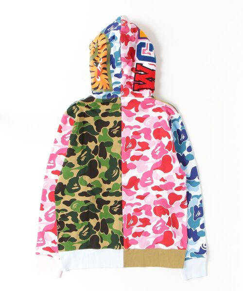 パーカー ABC CAMO CRAZY SHARK FULL ZIP HOODIE メンズ レディースの画像
