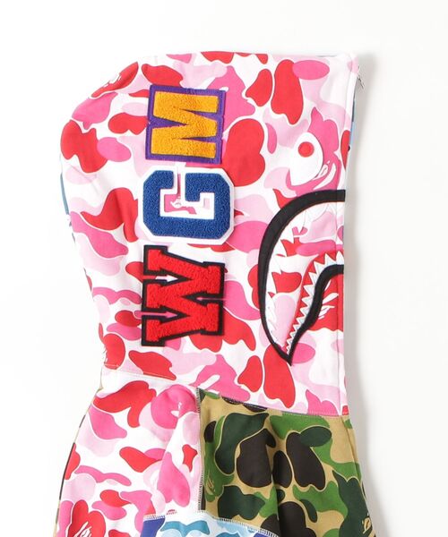 パーカー ABC CAMO CRAZY SHARK FULL ZIP HOODIE メンズ レディースの画像