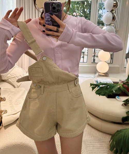 「SPIGA」 オーバーオール SMALL ダークブルー レディース_画像7
