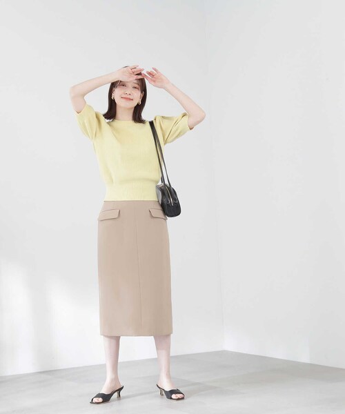 「N.(N. Natural Beauty Basic)」 スカート SMALL ブルー レディース_画像5