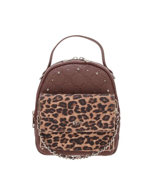 GYDA（ジェイダ） デイバック リュック ミニ GYDA leopard bijou 5WAY