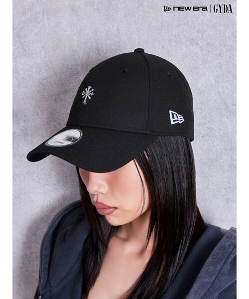 GYDA×NEWERA 帽子 黒 NEW ERA（ニューエラ） キャップ 帽子 GYDA×NEW ERA sacred edge cross