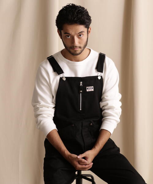 Schott N.Y.C（ショット） 「schott」 オーバーオール L カーキ メンズ