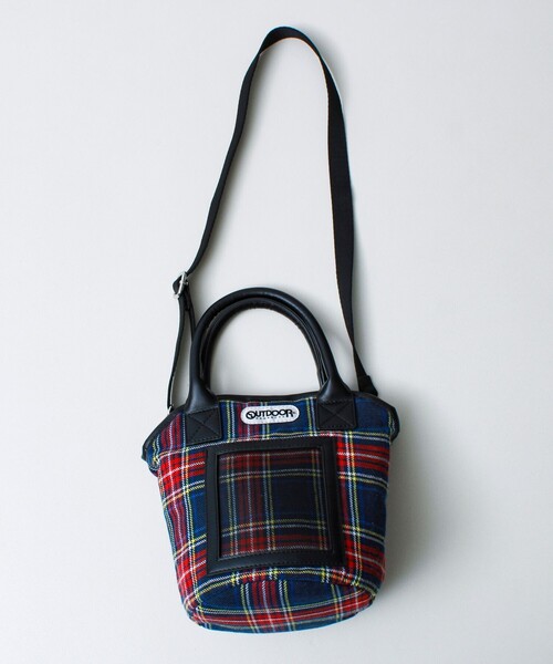 美品 PATOU パトゥ 2WAY ジャガード ショルダー バッグ 2WAY OUTDOOR PRODUCTS（アウトドアプロダクツ） ショルダーバッグ 「WEB