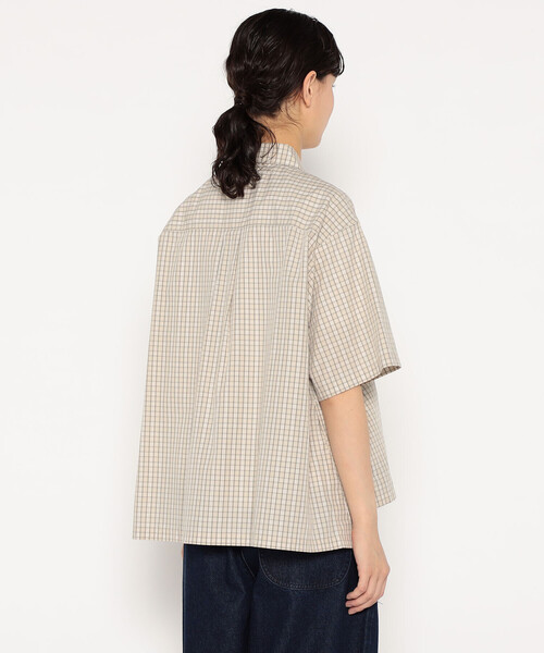 Danton（ダントン） 半袖シャツ 36 ブルー系その他5 レディース