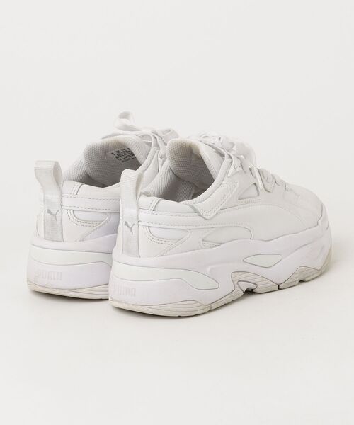 「PUMA」 ローカットスニーカー 22.0cm ホワイト レディース_画像2
